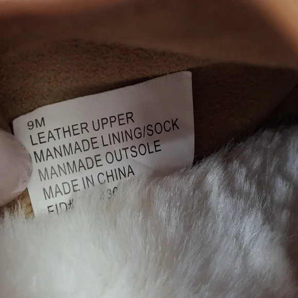 Haven Well Within Leather Brown Slippers Faux-Fur Lining Slides Women Size 9 - Picture 16 of 16